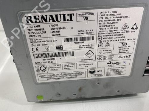 Used Radio Radio RENAULT TALISMAN (LP_) 1.6 TCe 150 (150 hp) 19966840 19966840