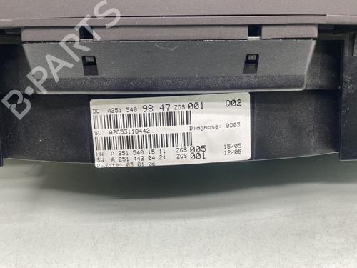 instrument-cluster-mercedes-benz-r-class-w251-v251-2005-2006-2007-2008-2009-2010-2011-2012-2013-2014-2015-2016-2017-28280361 main image