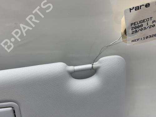 Used Left sun visor PEUGEOT 2008 I (CU_) 1.2 VTi (82 hp) 24450190