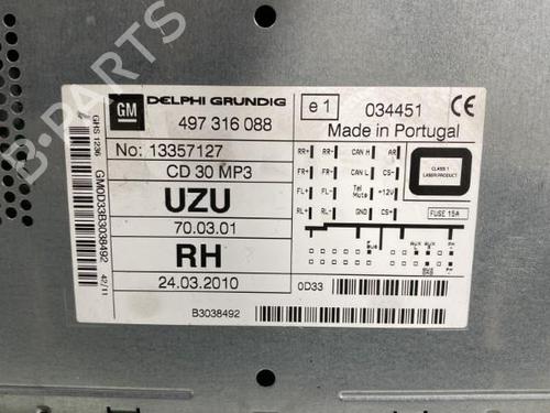 Radio OPEL CORSA D (S07) 1.3 CDTI (L08, L68) | BP20036114E6 