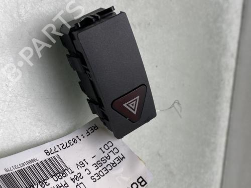 Used Warning switch Warning switch MERCEDES-BENZ C-CLASS (W204) C 200 CDI (204.001) (136 hp) 26708694 26708694