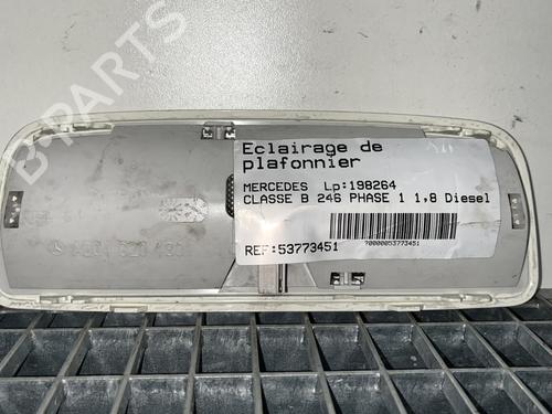 Used Interior roof light Interior roof light MERCEDES-BENZ B-CLASS Sports Tourer (W246, W242) B 180 CDI (246.200) (109 hp) 20028129 20028129