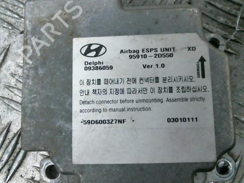 ECU airbags HYUNDAI ELANTRA III (XD)  | BP19981266M53 