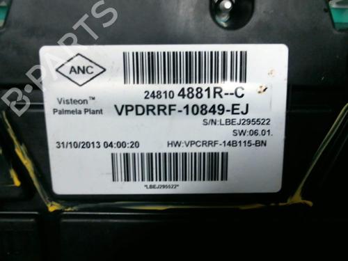 Used Instrument cluster RENAULT CAPTUR I (J5_, H5_) 1.5 dCi 90 (J5N4, J5M5, J5MW, J5M6, J5AL, J5AJ) (90 hp) 20029930