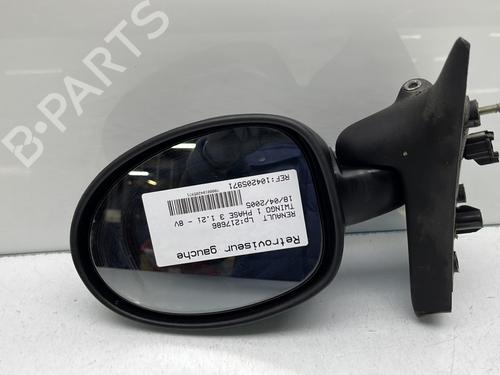 Used Left mirror RENAULT TWINGO I (C06_) 1.2 (C066, C068) (58 hp) 24961993
