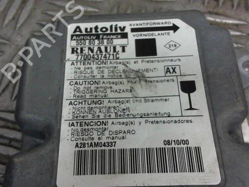 Airbag module RENAULT SCÉNIC I MPV (JA0/1_, FA0_) 1.9 dCi (JA05, JA1F) (102 hp) 19984926