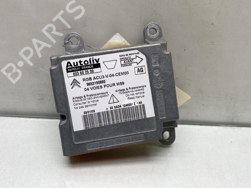 Airbag styreenhed PEUGEOT PARTNER MPV (5_, G_) 1.6 HDi 90 (90 hp) 31192729