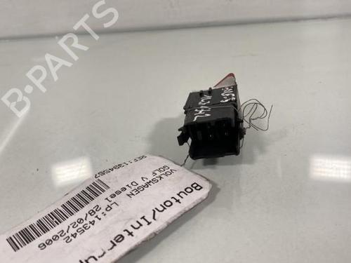 Used Warning switch Warning switch VW GOLF V (1K1) 1.9 TDI (105 hp) 20021028 20021028