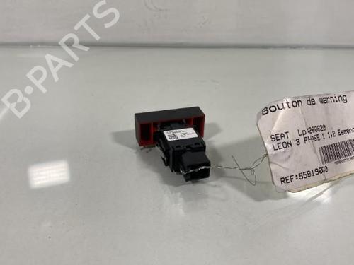 Used Warning switch Warning switch SEAT LEON (1P1) [2005-2013] 20012269 20012269