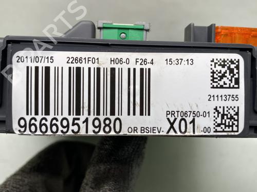 Fuse box CITROËN DS3 (SA_) 1.6 HDi 90 | BP26295859E1 