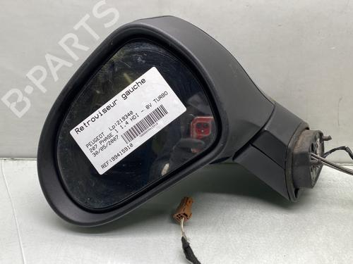 Used Left mirror PEUGEOT 207 (WA_, WC_) 1.4 HDi (68 hp) 22793794