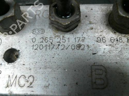 Used ABS pump PEUGEOT EXPERT Van (VF3A_, VF3U_, VF3X_) 2.0 HDi 130 (128 hp) 19981021