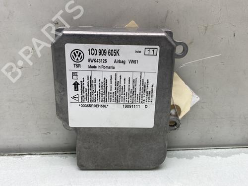 Airbag styreenhed VW POLO IV (9N_, 9A_) 1.4 TDI (70 hp) 31192845