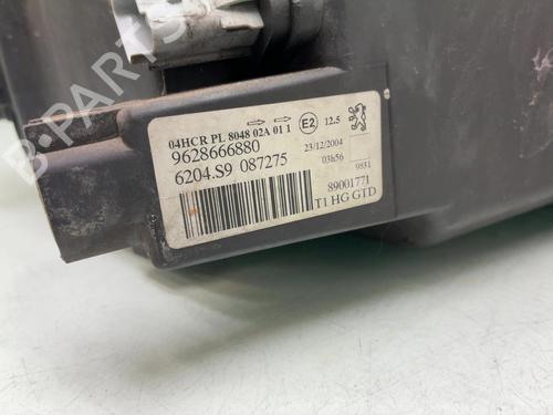 Used Left headlight Left headlight PEUGEOT 206 SW (2E/K) 1.4 HDi (68 hp) 39753928 39753928