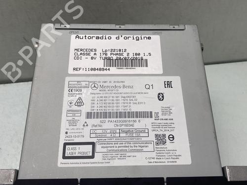 Radio MERCEDES-BENZ A-CLASS (W176) A 180 CDI / d (176.012) | BP29597439E6 - Image 2