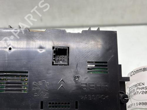 AC Styreenhet / Manøvreringsenhet CITROËN DS3 (SA_) 1.6 HDi 110 | BP27665454I5 
