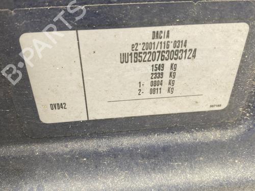 Seat buckle DACIA SANDERO II TCe 90 (B8M1, B8MA, B8AC) | BP28280052I32 - Image 23