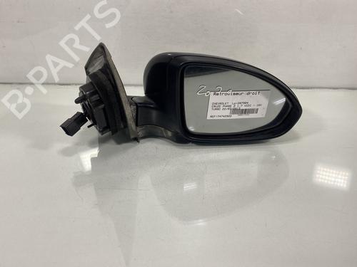 Used Right mirror CHEVROLET CRUZE (J300) [2009-2025]  23400862