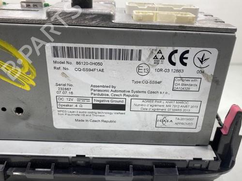 Used Radio Radio TOYOTA AYGO (_B4_) 1.0 (KGB40) (69 hp) 20013260 20013260