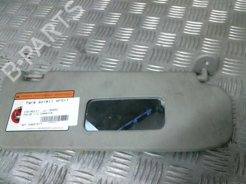 Højre solskærm CHEVROLET KALOS [2005-2026]  20013270