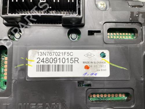 Instrument cluster RENAULT CLIO V (B7_) 1.5 Blue dCi 100 (B7AD) | BP25758678C47 