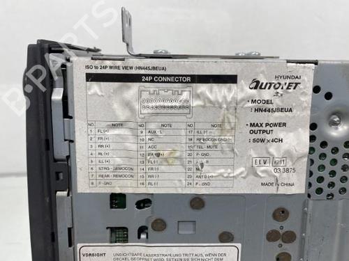 Used Radio Radio KIA RIO II (JB) [2005-2011] 20013808 20013808