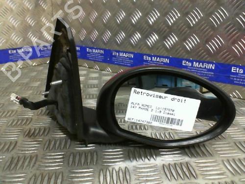 Used Right mirror ALFA ROMEO 147 (937_) 1.9 JTD (937.AXF1A, 937.BXF1A) (101 hp) 20018981