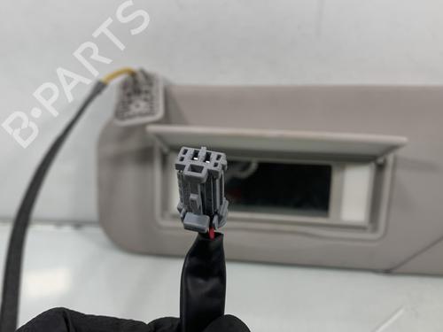 Left sun visor PEUGEOT 207 (WA_, WC_) 1.4 HDi | BP29939902I1 