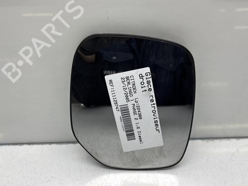 Used Right mirror glass CITROËN BERLINGO / BERLINGO FIRST MPV (MF_, GJK_, GFK_) 1.6 HDI 90 (MF9HX) (90 hp) 30791150