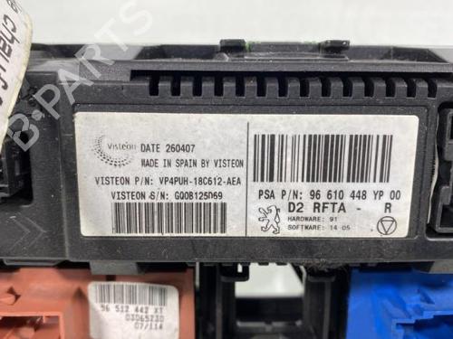 Climate control PEUGEOT 407 (6D_) 1.6 HDi 110 (6D9HZC, 6D9HYC) | BP19984370I5 