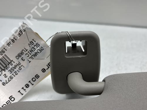 Left sun visor RENAULT SCÉNIC III (JZ0/1_) 1.6 dCi (JZ00, JZ12) | BP29478243I1 
