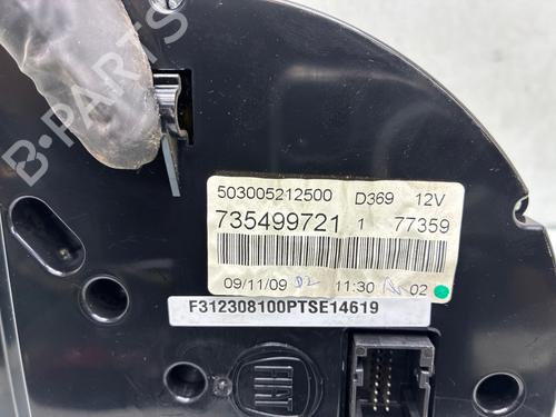 Instrument cluster FIAT 500 (312_) 1.3 D Multijet (312AXE1A) | BP37997934C47 - Image 2