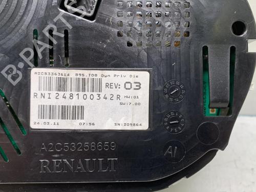 Instrument cluster RENAULT MEGANE CC (EZ0/1_) 2.0 dCi (EZ0L) | BP19956690C47 