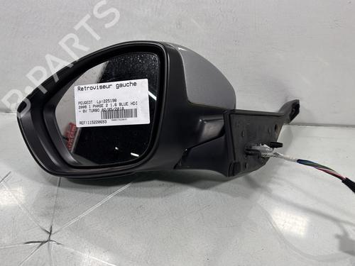 Retrovisor esquerdo PEUGEOT 2008 I (CU_) 1.6 BlueHDi 75 (75 hp) 31212868