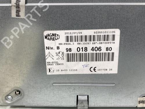Used Radio PEUGEOT 208 I (CA_, CC_) 1.2 VTI 82 (82 hp) 19965448