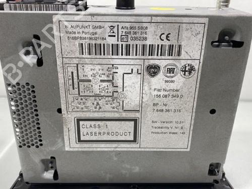 Radio ALFA ROMEO MITO (955_) 1.3 MultiJet (955AXH1B, 955AXT1A) | BP20014218E6 