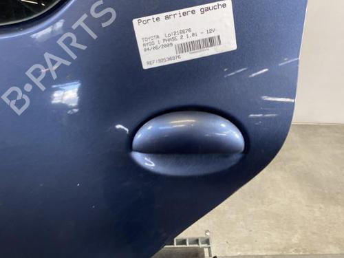 Used Left rear door TOYOTA AYGO (_B1_) 1.0 (KGB10_, KGB10R) (68 hp) 21066716