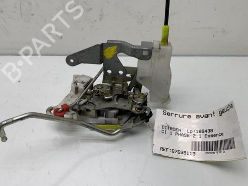 Used Front left lock CITROËN C1 (PM_, PN_) 1.0 (68 hp) 19995390