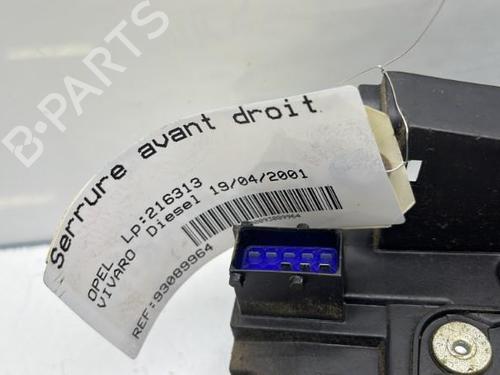 Front right lock OPEL VIVARO A Van (X83) 1.9 DTI (F7) | BP20184780C97 