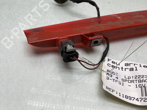 Used Third brake light Third brake light AUDI A3 Sportback (8YA, 8YF) 35 TFSI Mild Hybrid (150 hp) 31834539 31834539