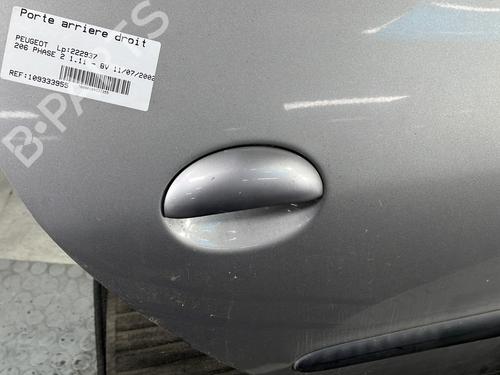 Right rear door PEUGEOT 206 Hatchback (2A/C) 1.1 i | BP27589343C5 