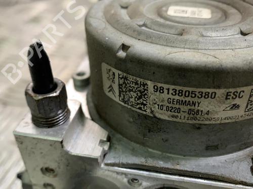 Used ABS pump PEUGEOT 2008 I (CU_) 1.2 VTi (82 hp) 19998901