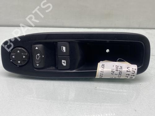 Used Left front window switch PEUGEOT 208 I (CA_, CC_) 1.2 THP 110 (110 hp) 29508090
