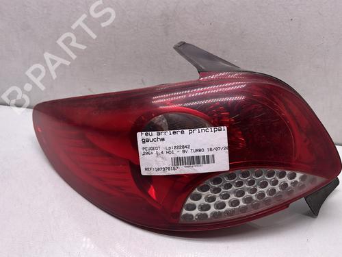 Used Left taillight PEUGEOT 206+ (2L_, 2M_) 1.4 HDi eco 70 (68 hp) 28704875