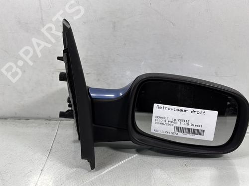Used Right mirror RENAULT CLIO III (BR0/1, CR0/1) 1.5 dCi (BR17, CR17) (86 hp) 31213283