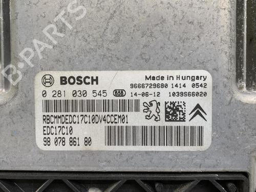 Used Engine control unit (ECU) PEUGEOT 208 I (CA_, CC_) 1.4 HDi (68 hp) 21196757