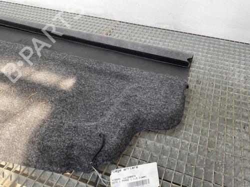 Used Rear parcel shelf NISSAN NOTE (E11, NE11) 1.5 dCi (86 hp) 19973691