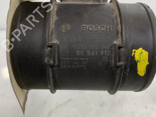 Used Mass air flow sensor OPEL CORSA D (S07) 1.3 CDTI (L08, L68) (75 hp) 20030606