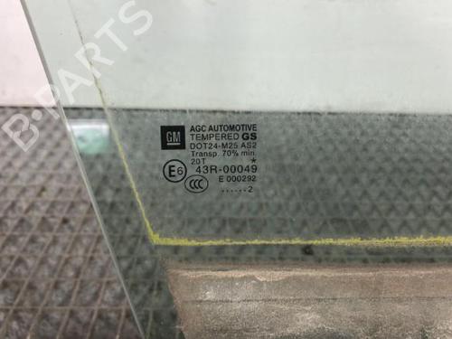 Front right door window OPEL ZAFIRA TOURER C (P12) 2.0 CDTi (75) | BP19969609C19 