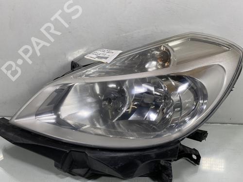 Used Left headlight RENAULT CLIO III (BR0/1, CR0/1) 1.2 16V (BR02, BR0J, BR11, CR02, CR0J, CR11) (75 hp) 27355595